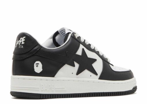 A Bathing Ape Bape Sta White Black