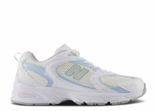 New Balance 530 White Light Chrome Blue Clay Ash-MR530PC