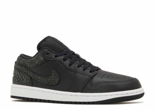 Nike Air Jordan 1 Low SE Black Elephant-FB9907-001