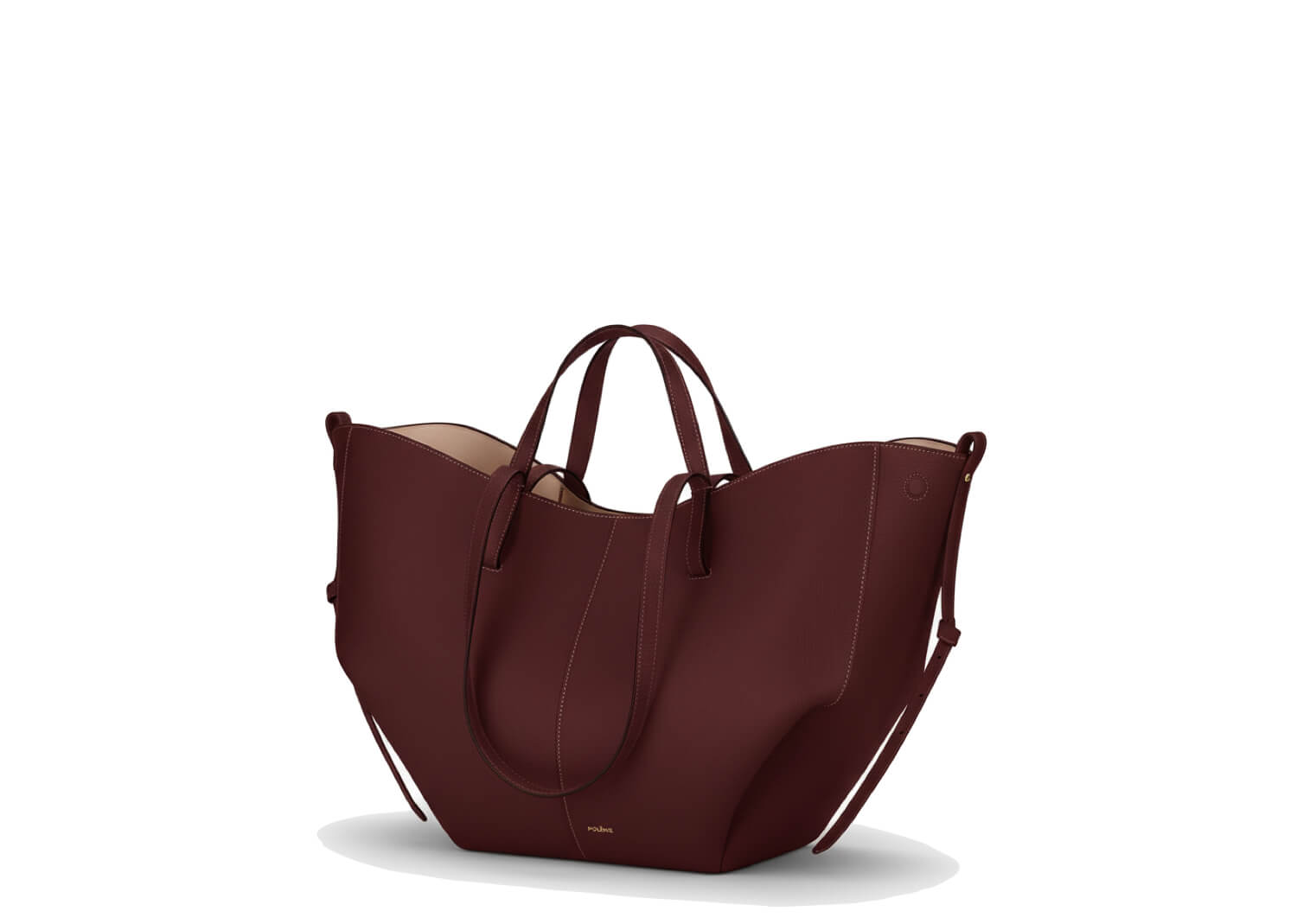 Polene Cyme Edition Textured Black Cherry