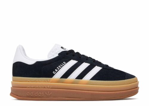 adidas Gazelle Bold Black White Gum-IE0876