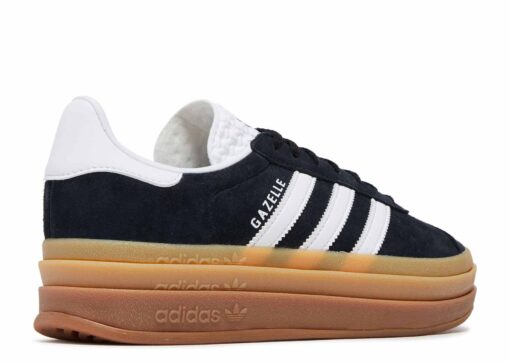 adidas Gazelle Bold Black White Gum-IE0876