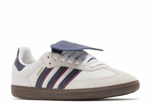 adidas Samba LT Crystal White Dark Blue-IE9169