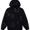 Denim Tears Cotton Wreath Hoodie Black Monochrome