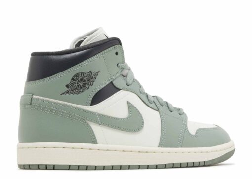 Nike Air Jordan 1 Mid Jade Smoke-BQ6472-130