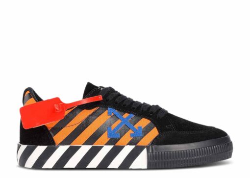 Off-White Low Vulc Black Orange-OMIA085R20C210181930