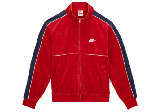 Supreme-Nike-Velour-Track-Jacket-Red