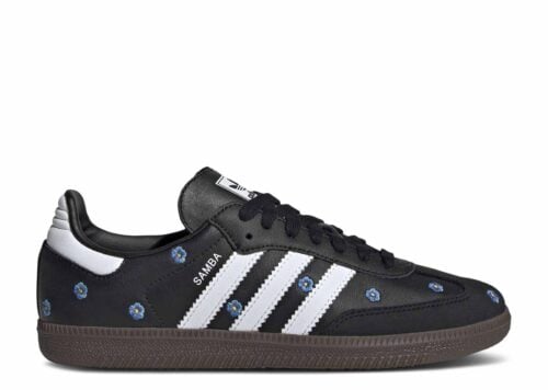 adidas Samba Light Blue Floral Core Black-IF4397