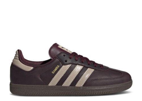 adidas Samba OG Maroon Crystal Sand IF7004