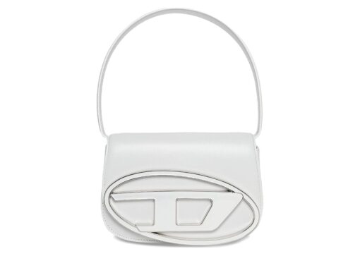 Diesel 1DR Shoulder Bag Nappa Leather White