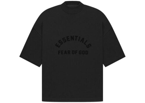 Fear of God Essentials Arch Logo Tee Jet Black