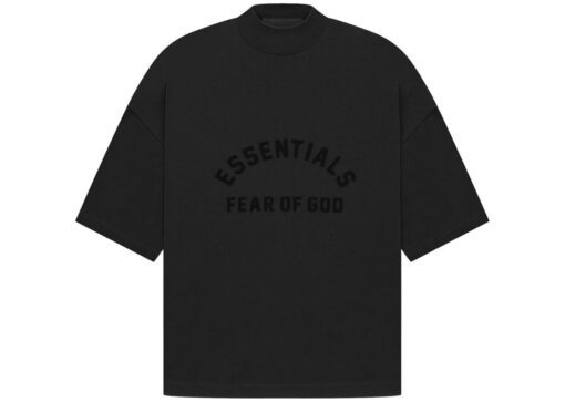 Fear of God Essentials Arch Logo Tee Jet Black