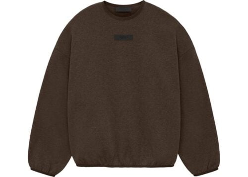 Fear of God Essentials Core Collection Crewneck Heather Wood