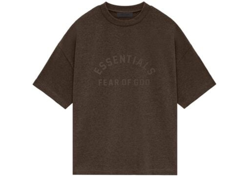 Fear of God Essentials Core Collection Heavy SS Tee Heather Wood