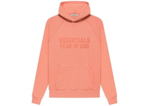 Fear of God Essentials Hoodie Coral