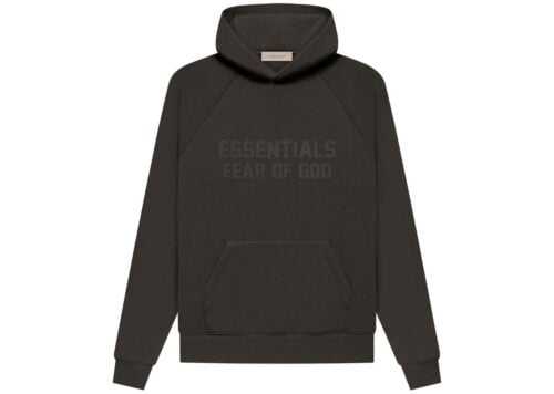 Fear of God Essentials Hoodie Off Black