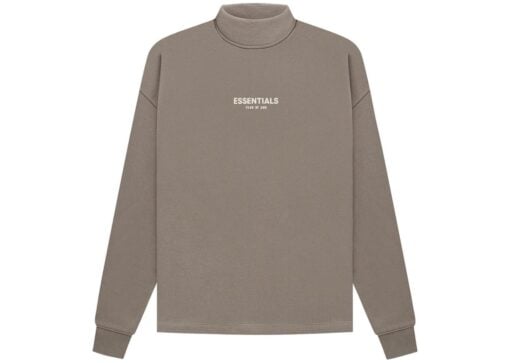 Fear of God Essentials Relaxed Mockneck Desert Taupe