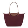 Longchamp Le Pliage L Tote Bag Burgundy