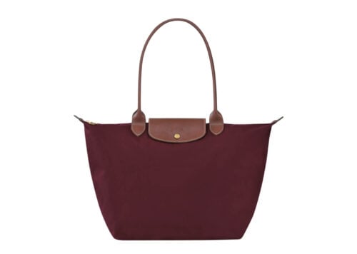 Longchamp Le Pliage L Tote Bag Burgundy