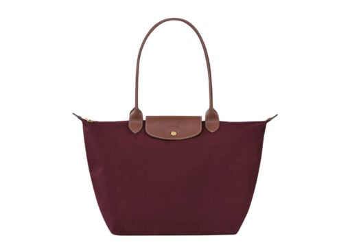 Longchamp Le Pliage L Tote Bag Burgundy