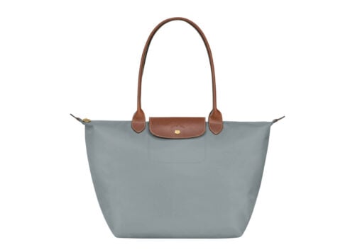 Longchamp Le Pliage L Tote Bag Steel