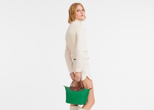 Longchamp Le Pliage S Tote Bag Green