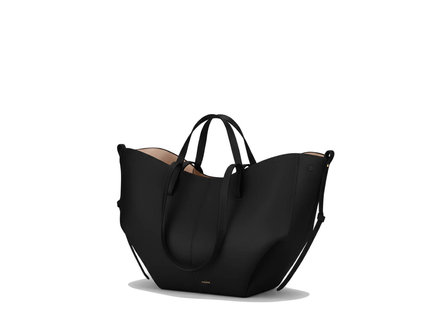 Polene Cyme Edition Textured Black