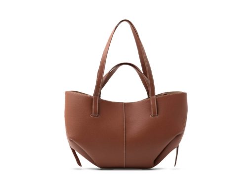 Polene Cyme Edition Textured Cognac