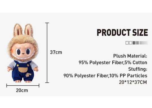 Pop Mart LABUBU Time to Chill Vinyl Plush Doll