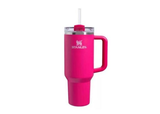 Stanley Flowstate Quencher 40oz Tumbler Cosmo Pink