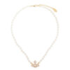 Vivienne Westwood Jewellery Olympia Pearl Brass Necklace