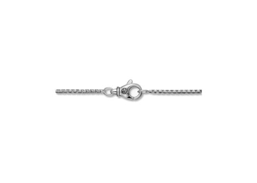 David Yurman Box Chain Necklace Silver 1.7mm