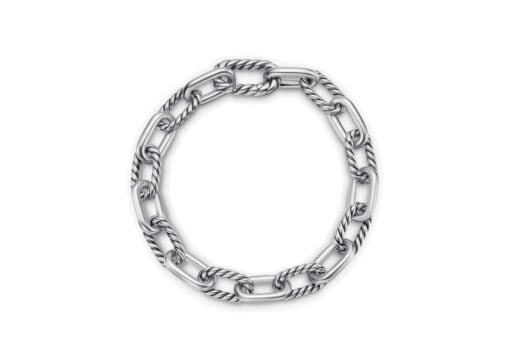 David Yurman DY Madison Chain Bracelet Silver 8.5mm