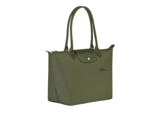 Longchamp Le Pliage Greeb M Tote Bag Forest