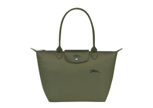 Longchamp Le Pliage Greeb M Tote Bag Forest