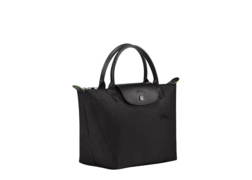 Longchamp Le Pliage Green S Hand Bag Black