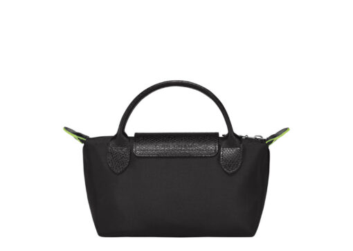 Longchamp Le Pliage Pouch With Handle Black