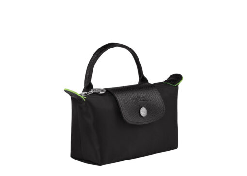 Longchamp Le Pliage Pouch With Handle Black