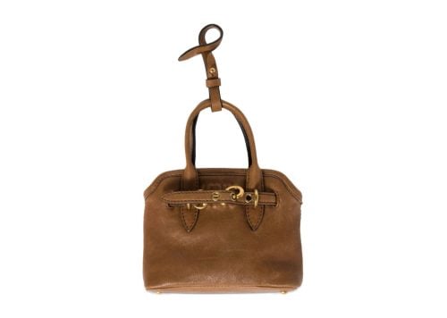 Miu Miu Leather Trick Bag Briarwood