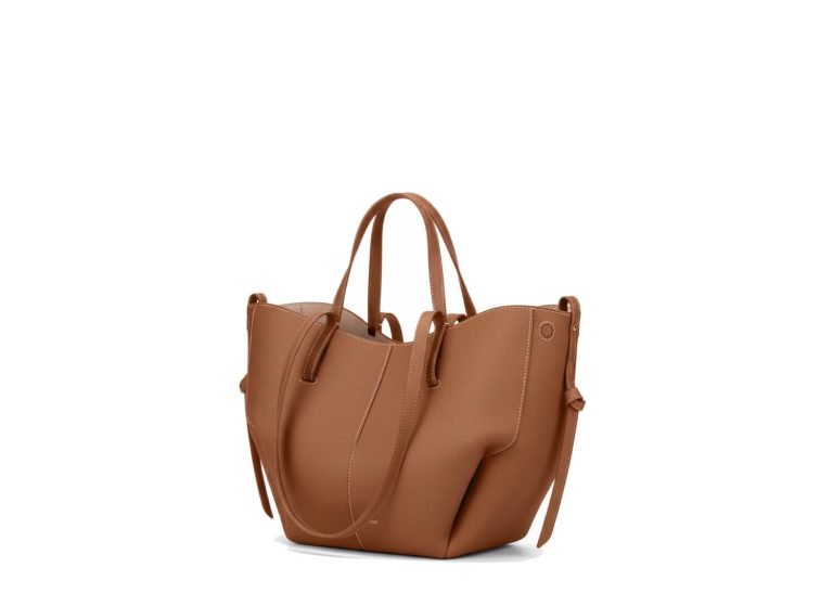 Polene Cyme Mini Edition Textured Camel