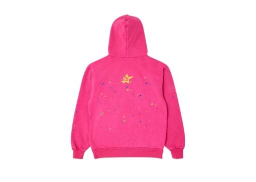 Sp5der P*NK V2 Hoodie Pink