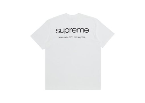 Supreme NYC Tee White