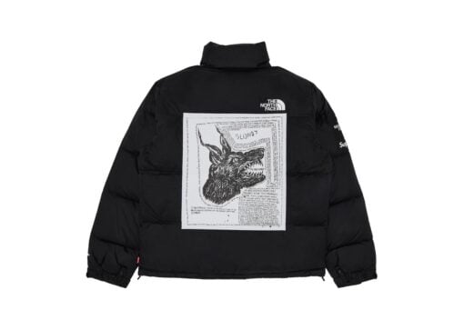 Supreme The North Face Nuptse Jacket Black