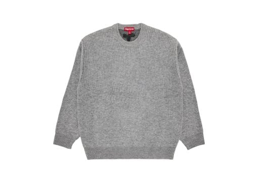 Supreme Thrasher Sweater Heather Grey