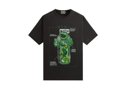 Kith x Sesame Street Oscar The Grouch Vintage TeeBlack