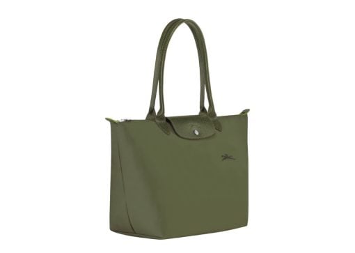 Longchamp Le Pliage Green L Tote Bag Forest