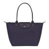 Longchamp Le Pliage Green M Tote Bag Bilberry