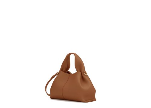 Polene Numero Neuf Mini Edition Textured Camel