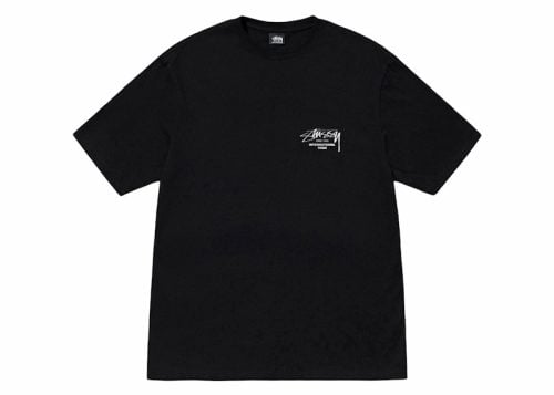 Stussy Beat Sounds Pigment Dyed Tee Black