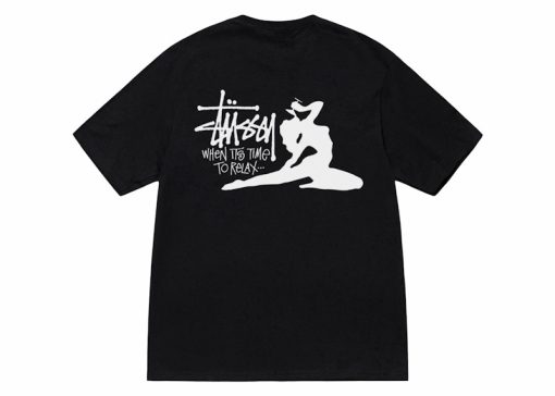 Stussy Relax Tee Black